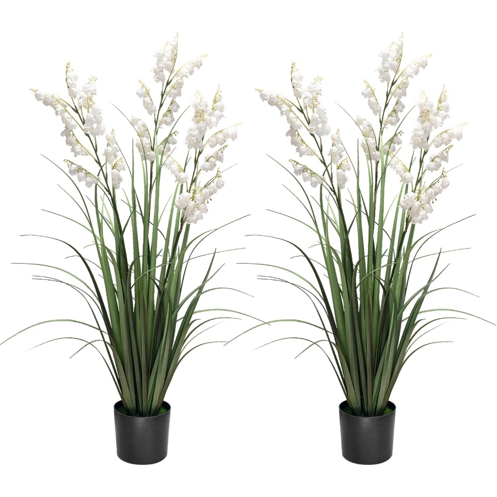 Pampas Grass Decor - Home Decor Fake Flowers Artificial Plants