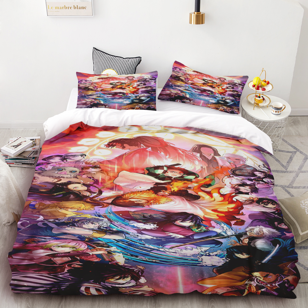Home Decor Tv - Duvet Cover Demon Slayer Kimetsu No