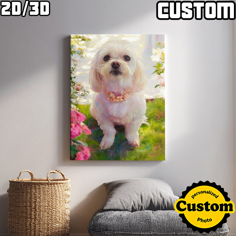 Home Decor Theme - Personalized Canvas Wall Portrait Art in