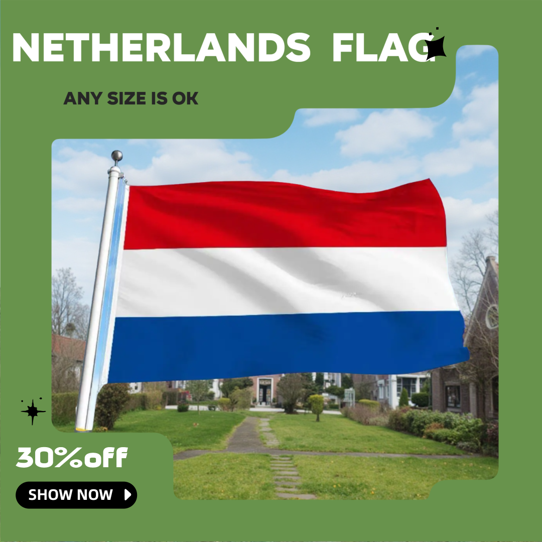 Home Decor Netherlands - Netherlands Dutch Flag Banner 90x150cm Durable