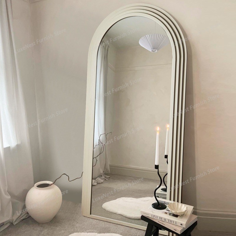 Flooring Home Decor - Oval Floor Mirrors Full Body Standing