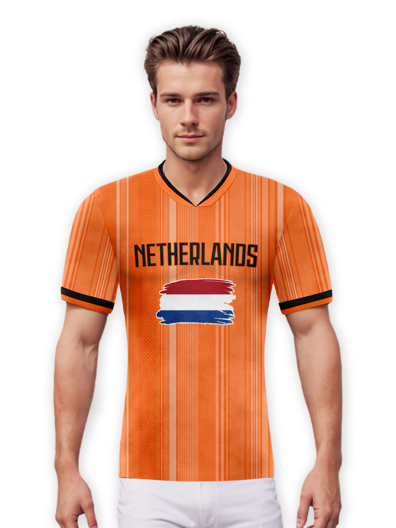 Custom Netherlands Soccer Jers - Home Decor Netherlands ulasan dan harga