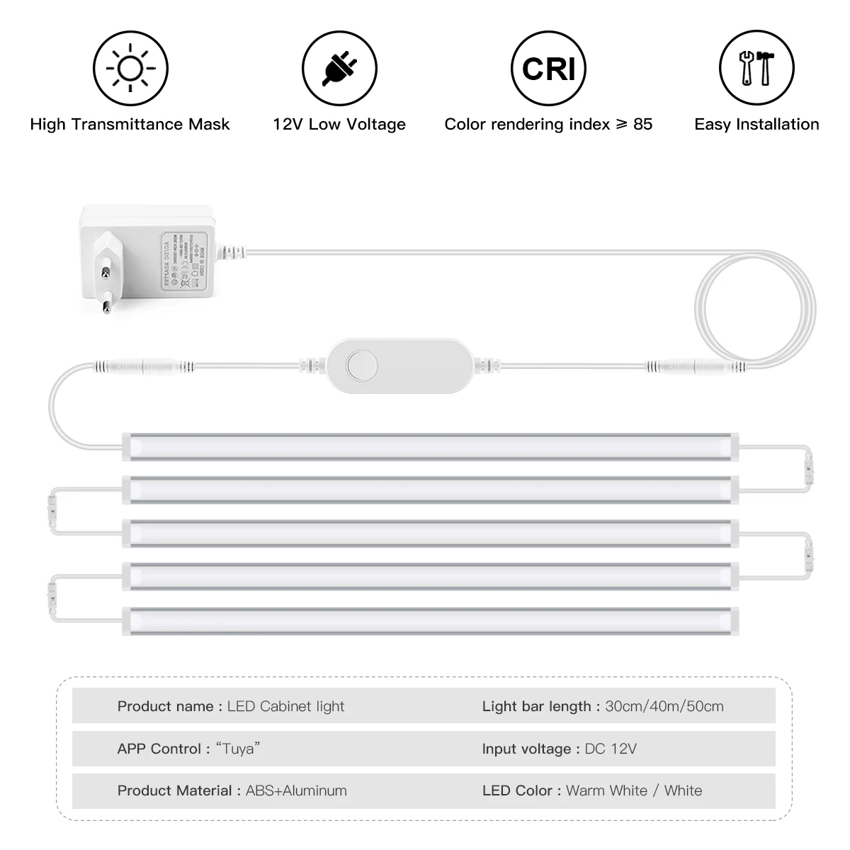 Smart Zigbee LED Lamp Under Ca - Home Decor Free App ulasan dan harga