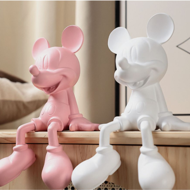 Cartoon Mickey Mouse Statue Re - Home Decor Brand ulasan dan harga
