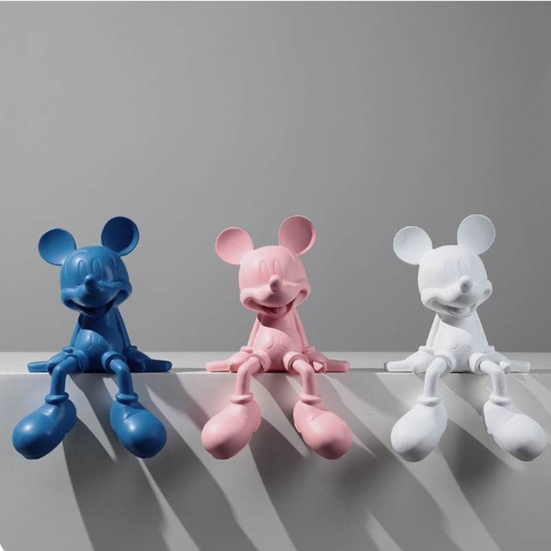 Cartoon Mickey Mouse Statue Re - Home Decor Brand ulasan dan harga