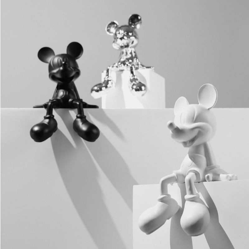 Cartoon Mickey Mouse Statue Re - Home Decor Brand ulasan dan harga