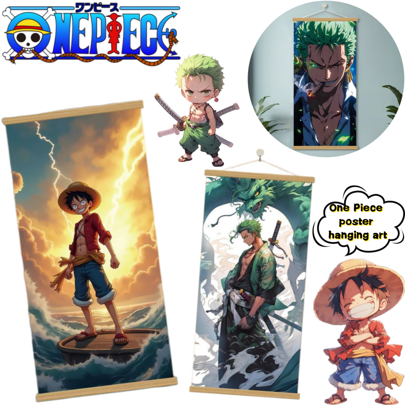 New One Piece Luffy Roronoa Zo - Home Decor Tv ulasan dan harga