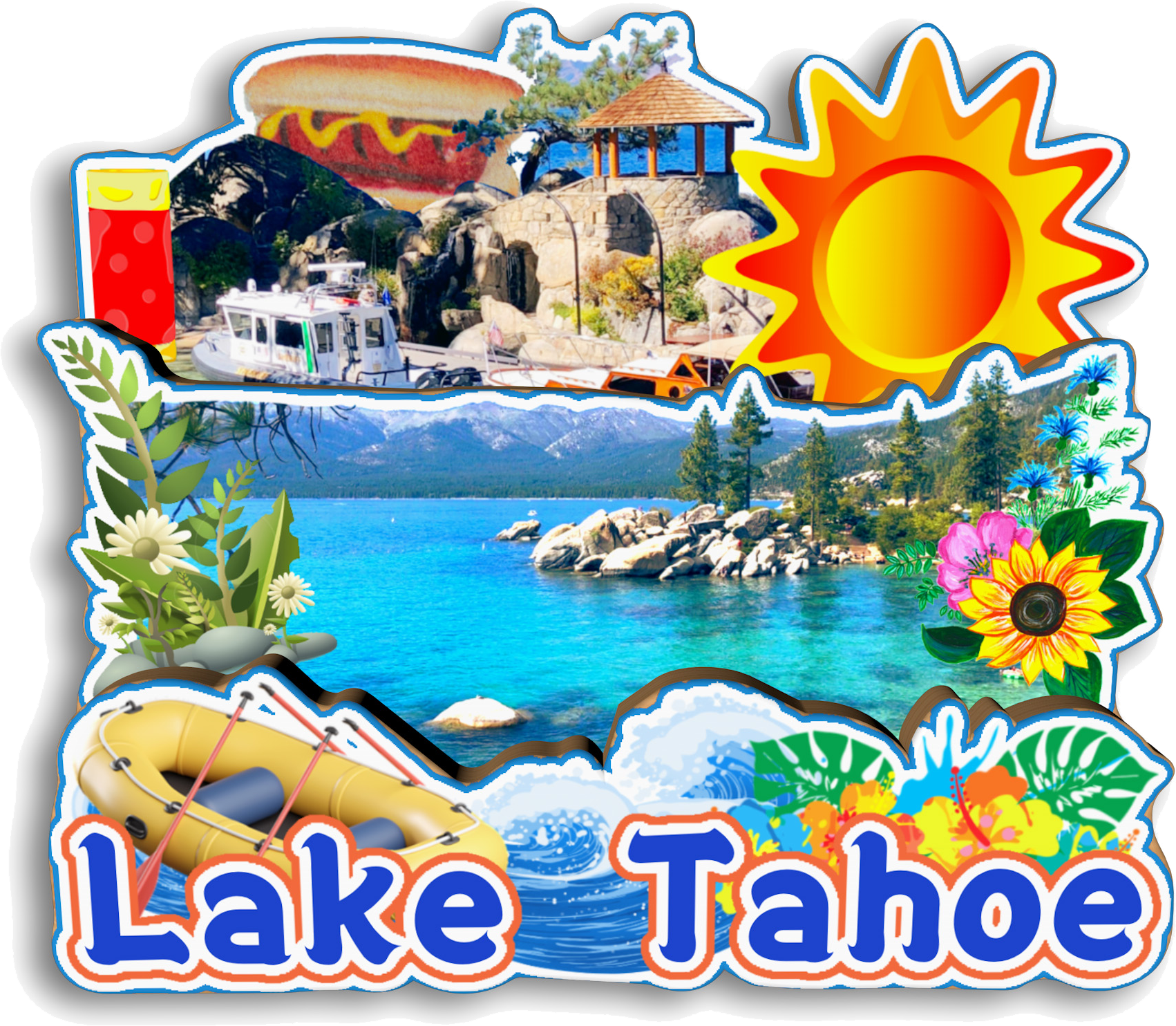 Alaska Seattle Lake Tahoe Maui - Home Decor Usa ulasan dan harga