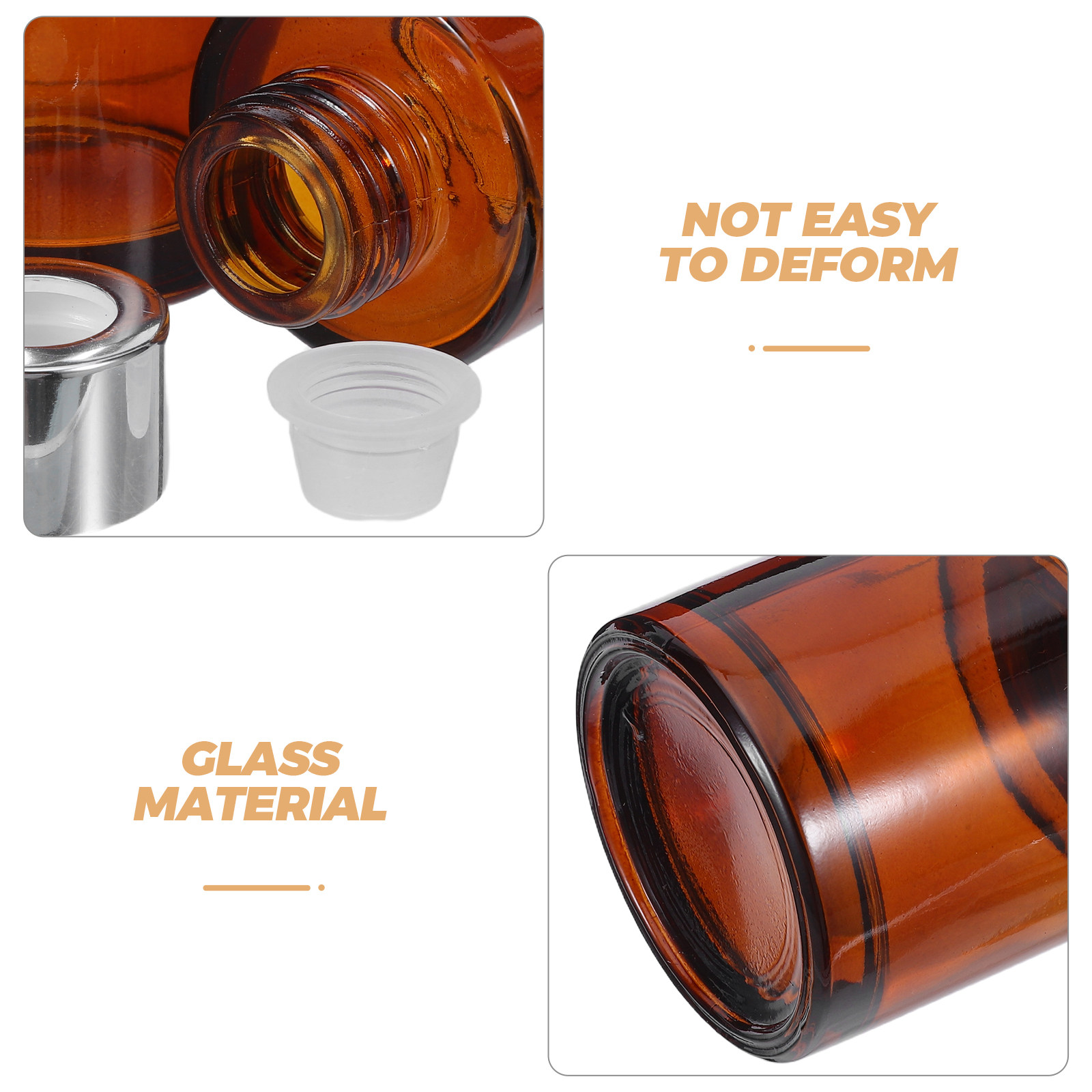 2Pcs 50Ml Cylindrical Glass Ar - Home Decor Essentials ulasan dan harga