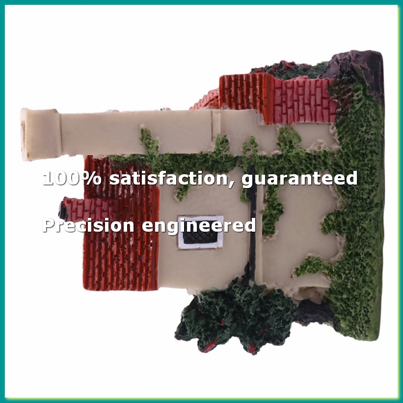Cute Mini Resin House Miniatur - Home Decor You ulasan dan harga