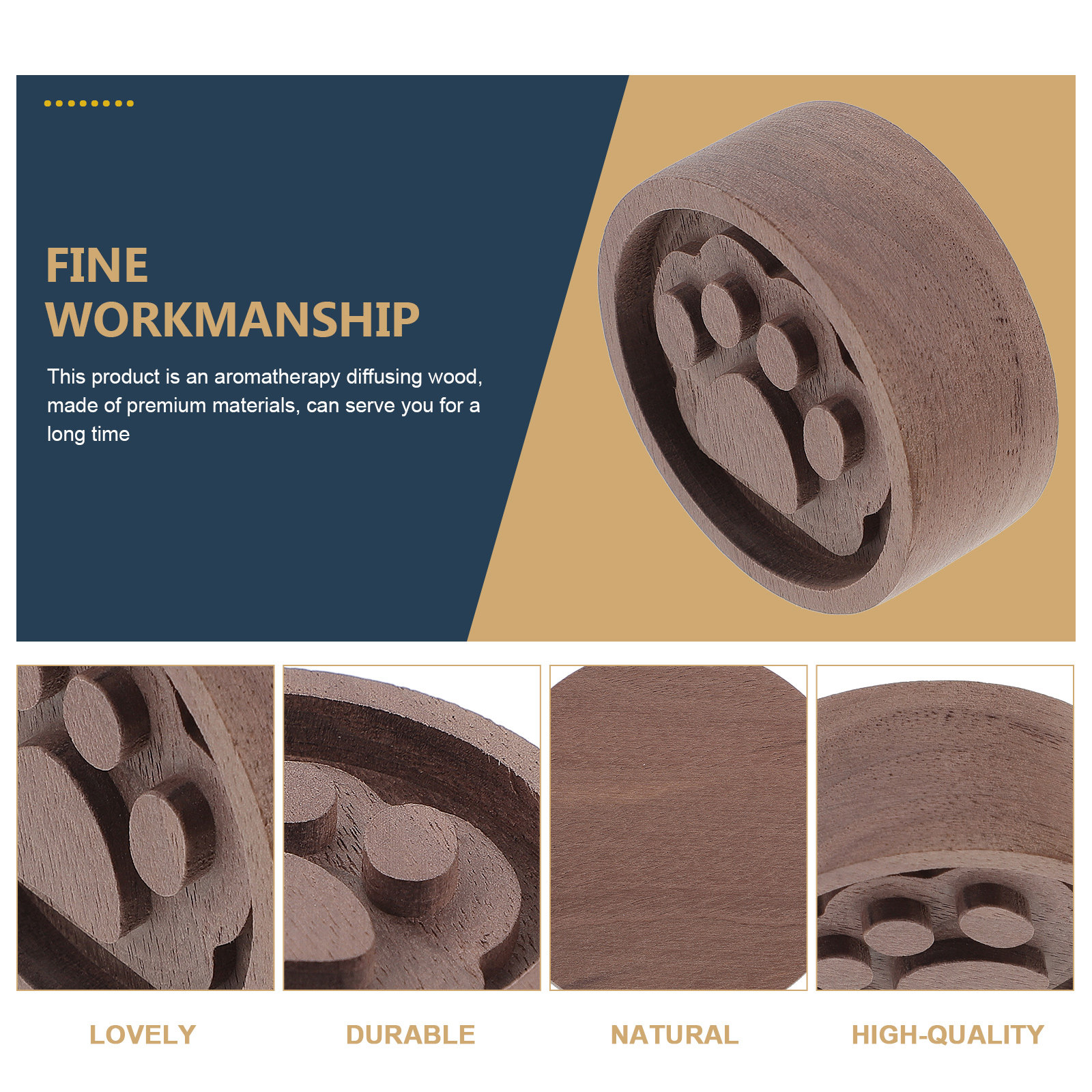 Natural Wood Aromatherapy Diff - Home Decor Essentials ulasan dan harga