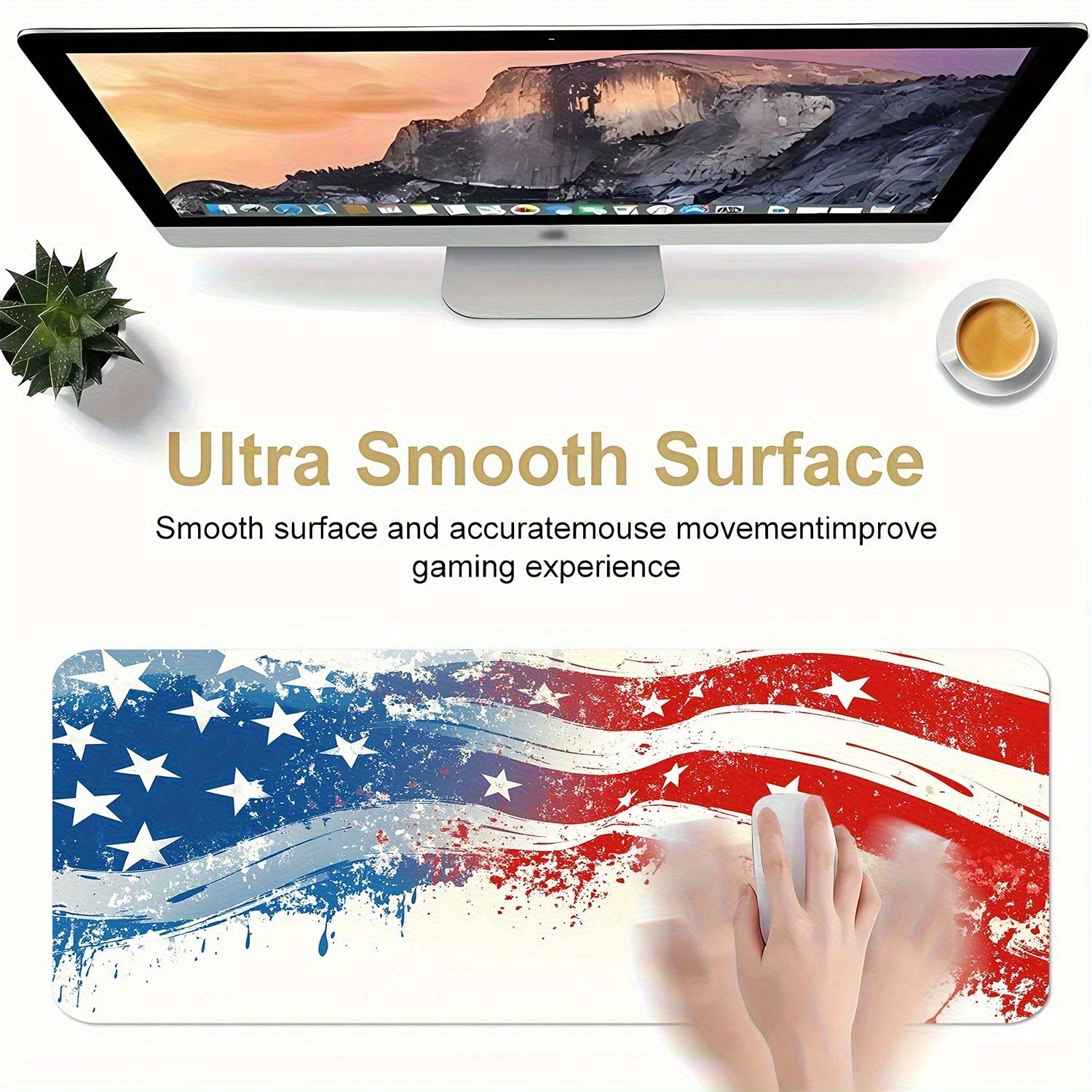 1 Pc Extended Mouse Pad With A - Home Decor Usa ulasan dan harga