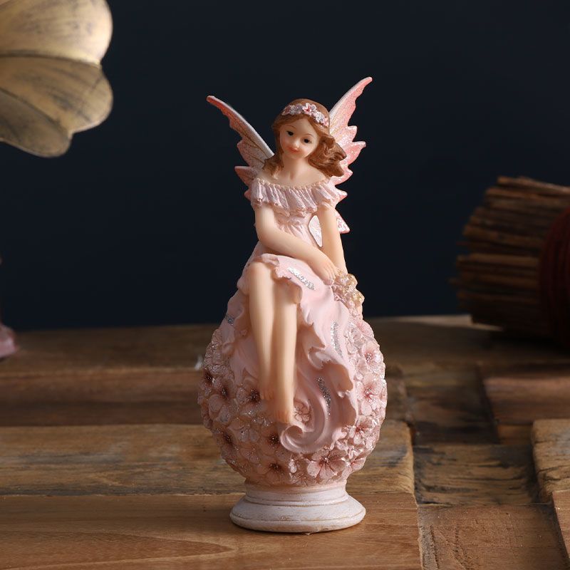 Nordic Angel Fairy Garden Stat - Home Decor Y2K ulasan dan harga