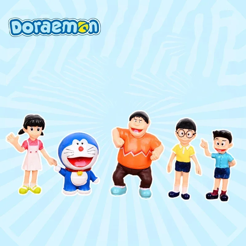 5pcs Doraemon Creative Home Ca - Home Decor Games ulasan dan harga