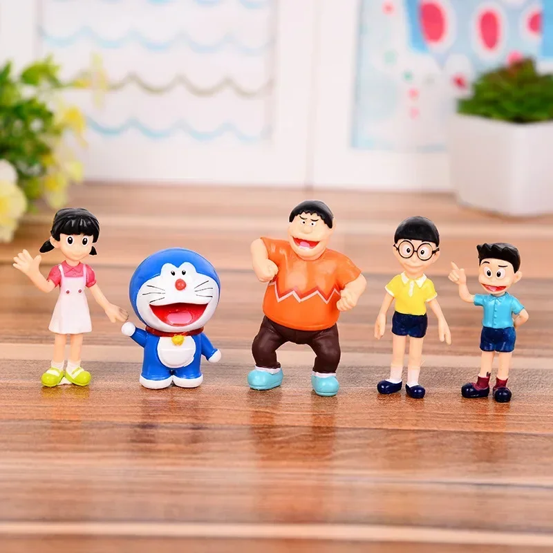 5pcs Doraemon Creative Home Ca - Home Decor Games ulasan dan harga