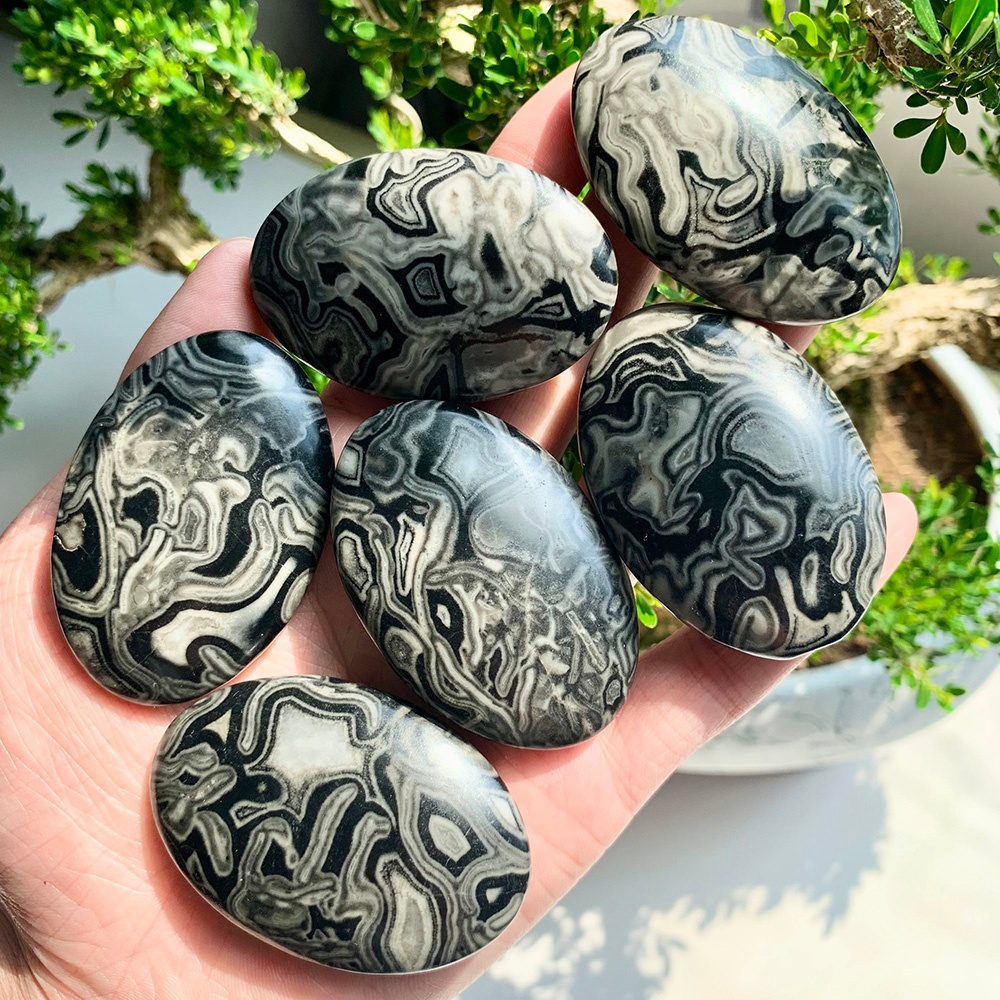 Wholesale Black Crazy Agate Pl - Home Decor Brand ulasan dan harga