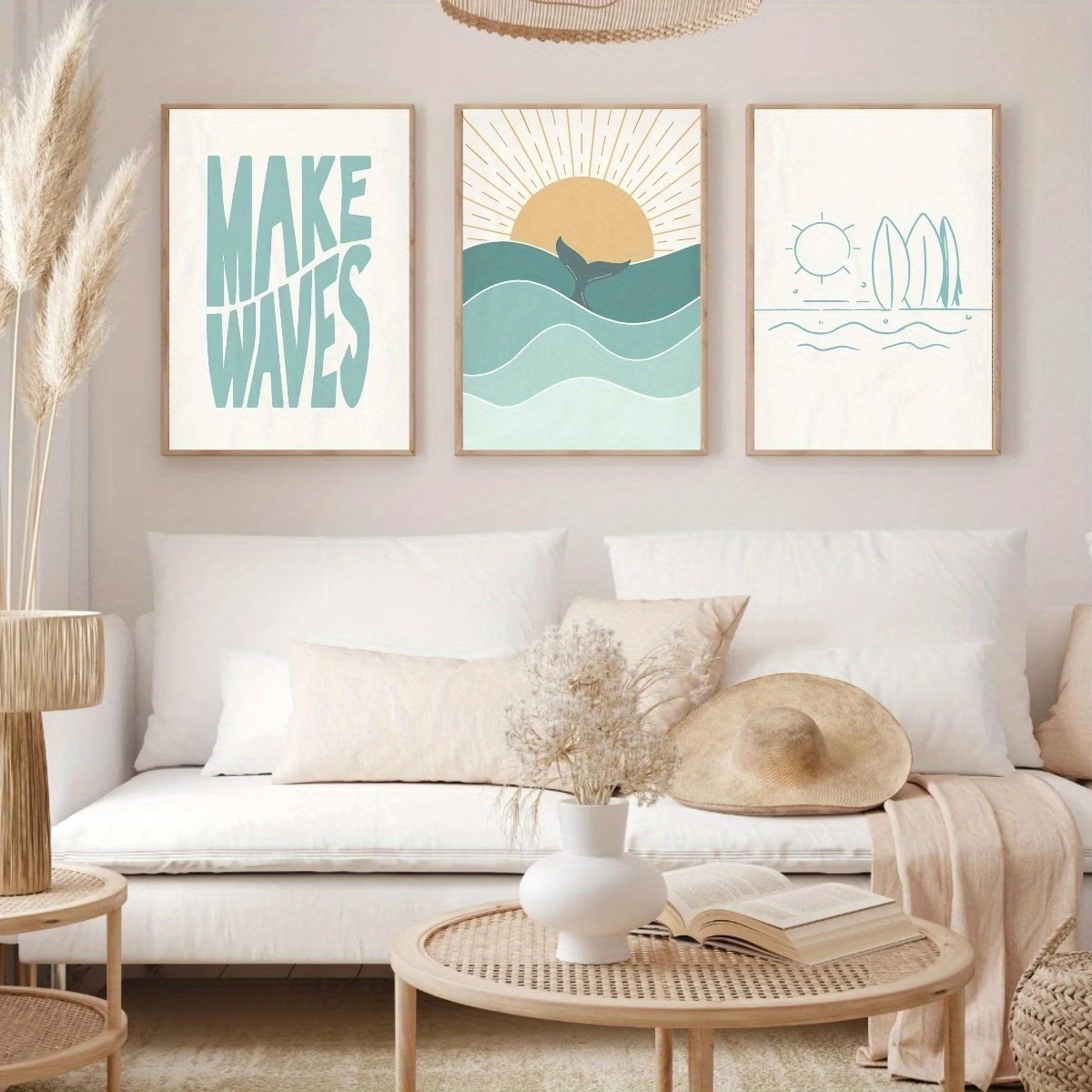 3pcs ModernMinimalist Boho Sur - Home Decor Theme ulasan dan harga