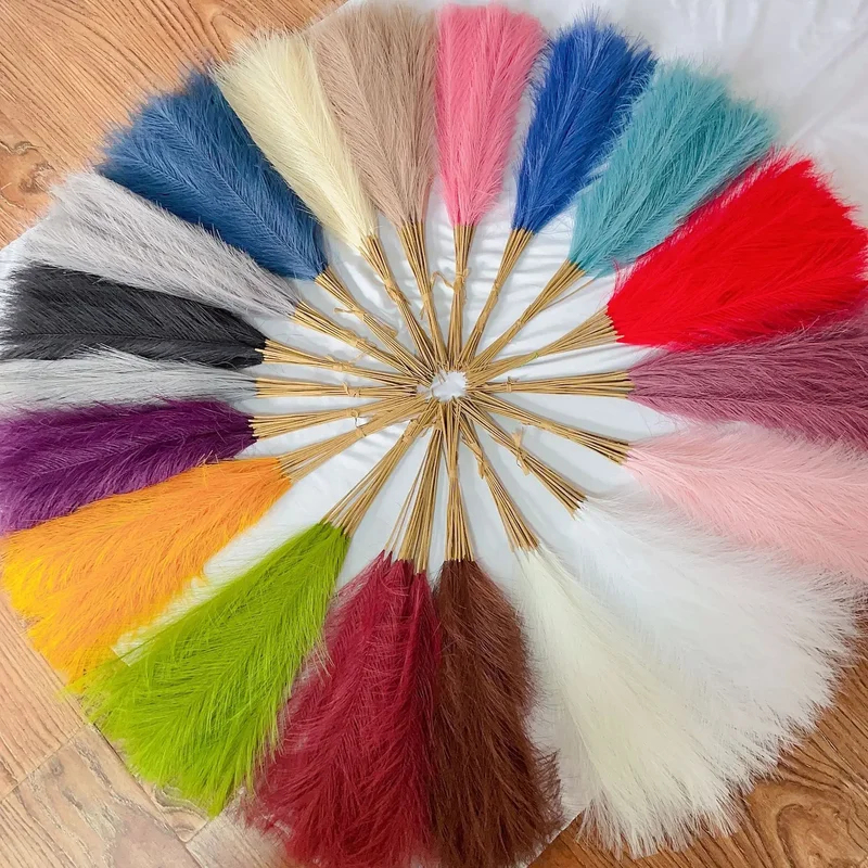 5/10pcs Fluffy Pampas Grass Bo - Pampas Grass Decor ulasan dan harga