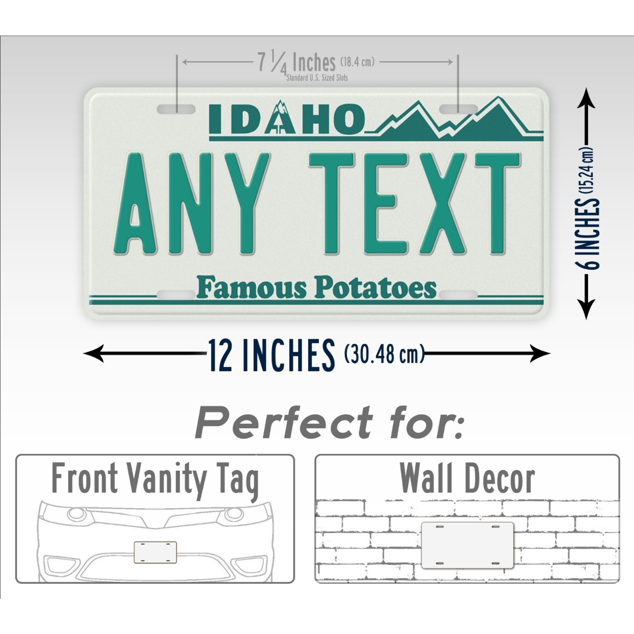 Personalized Vintage Idaho 198 - Home Decor Theme ulasan dan harga