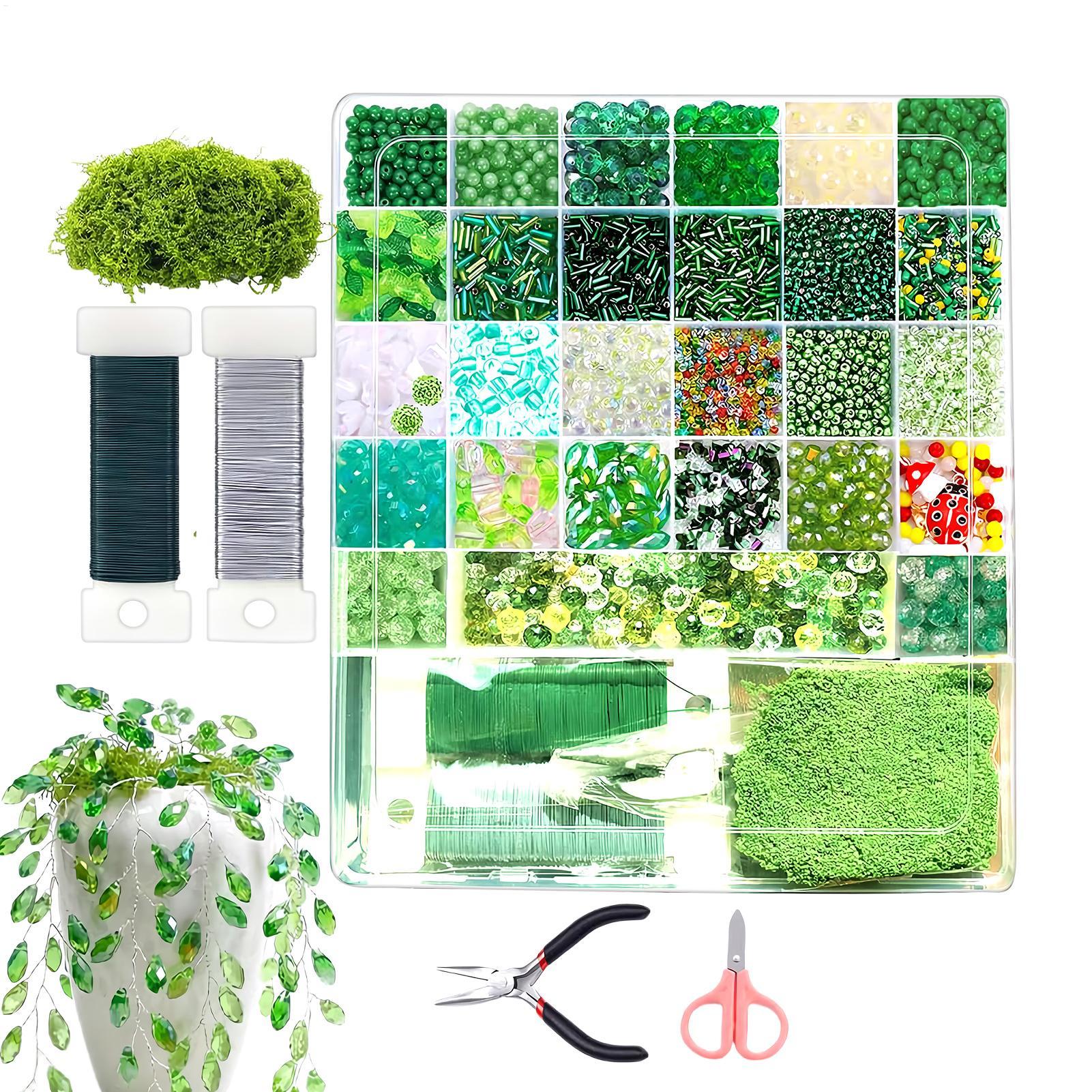 5500 Pcs Beaded Plant Kit Hand - Home Decor Usa ulasan dan harga