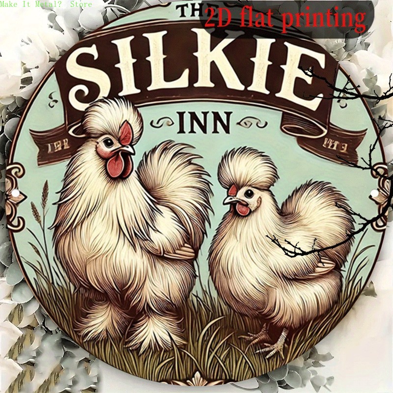 Vintage The Silkie Inn Round T - Home Decor Theme ulasan dan harga