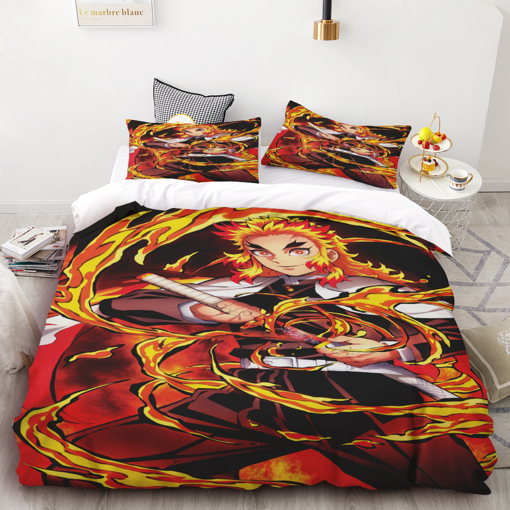 Duvet Cover Demon Slayer Kimet - Home Decor Tv ulasan dan harga