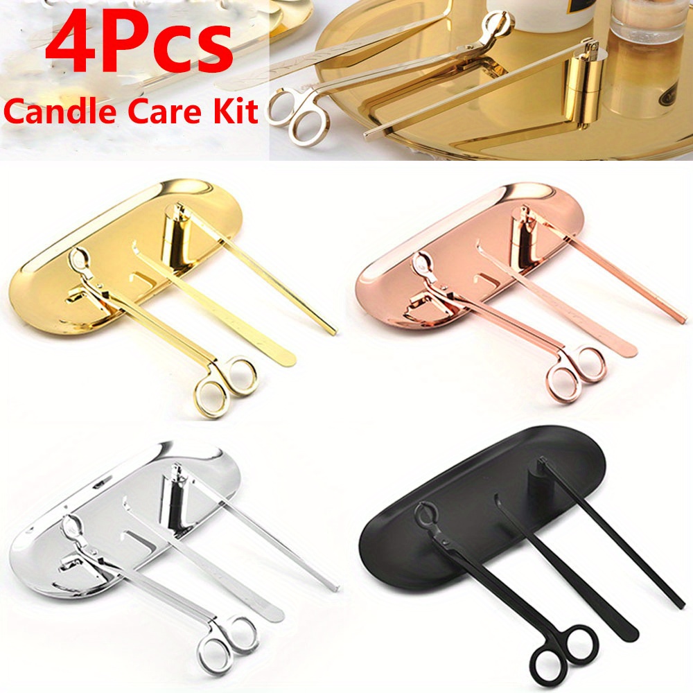 4pcs/set Luxury Candle Care Ki - Home Decor Unique Items ulasan dan harga