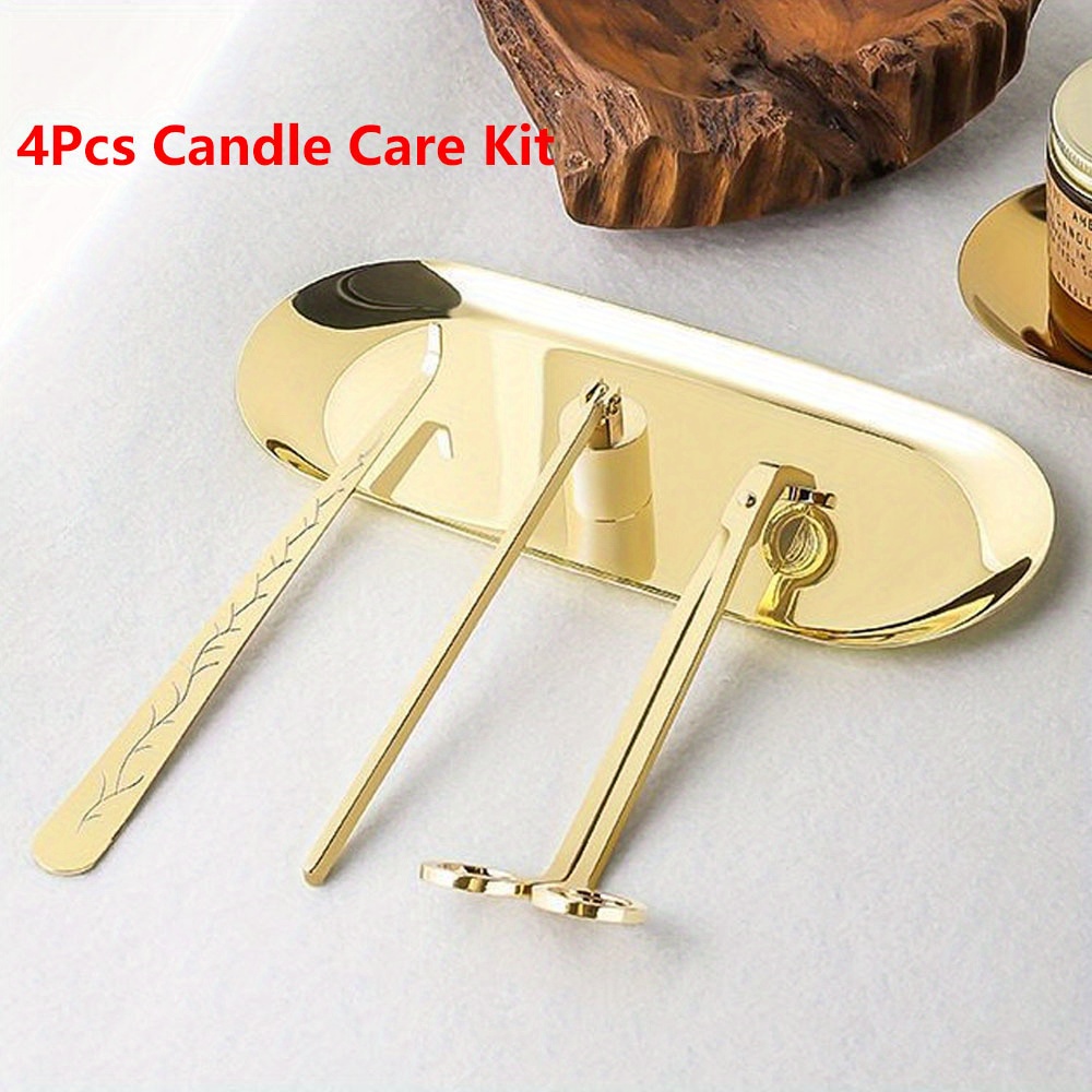 4pcs/set Luxury Candle Care Ki - Home Decor Unique Items ulasan dan harga
