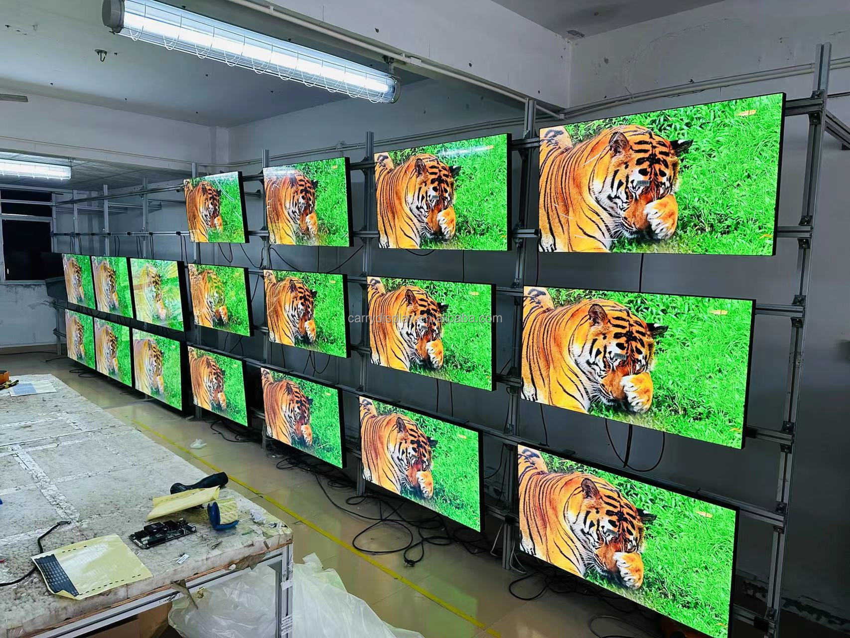 3x3 55 Inch LCD Video Wall Dis - Flooring Home Decor ulasan dan harga