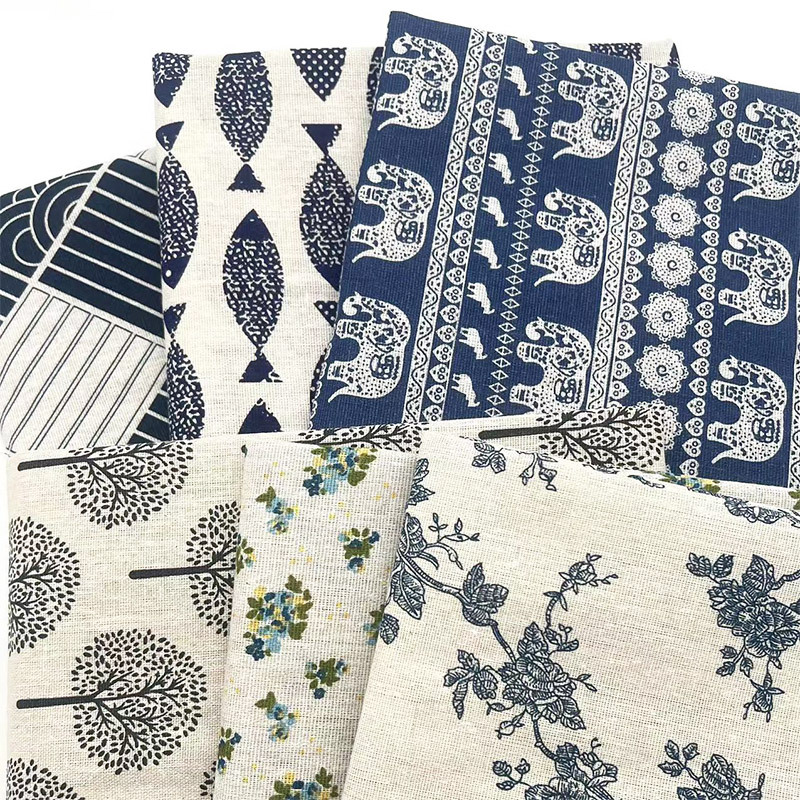 Retro Boho Floral Cotton Linen - Home Decor You ulasan dan harga