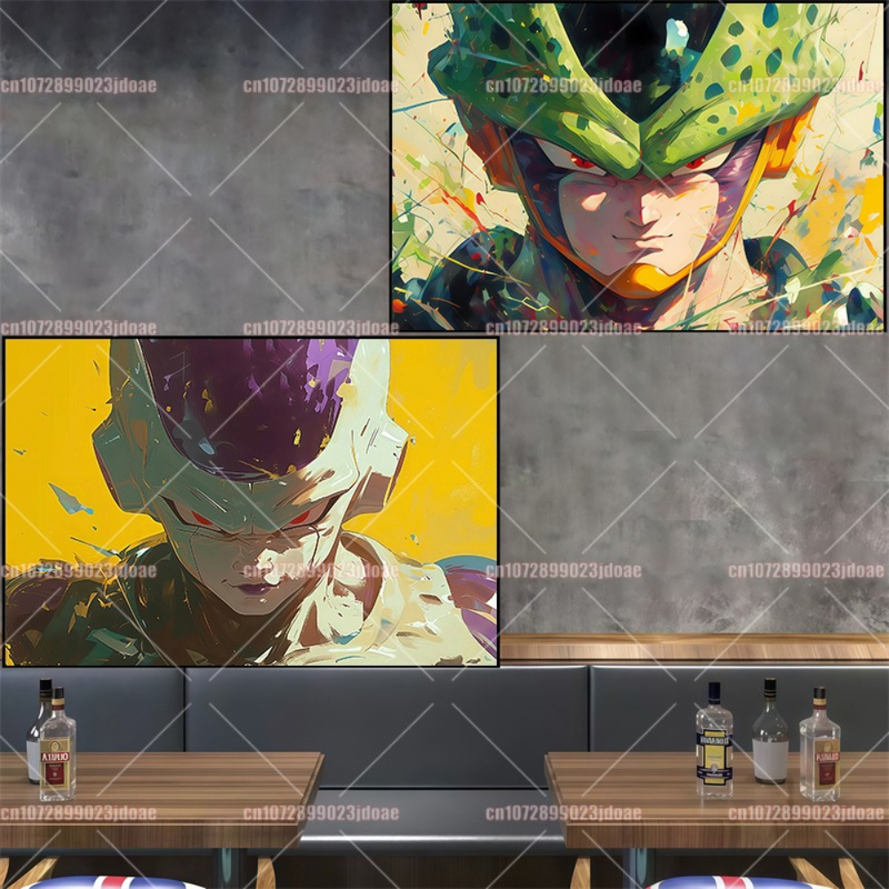 Dragon Ball Anime Wall Art - V - Home Decor Tv ulasan dan harga