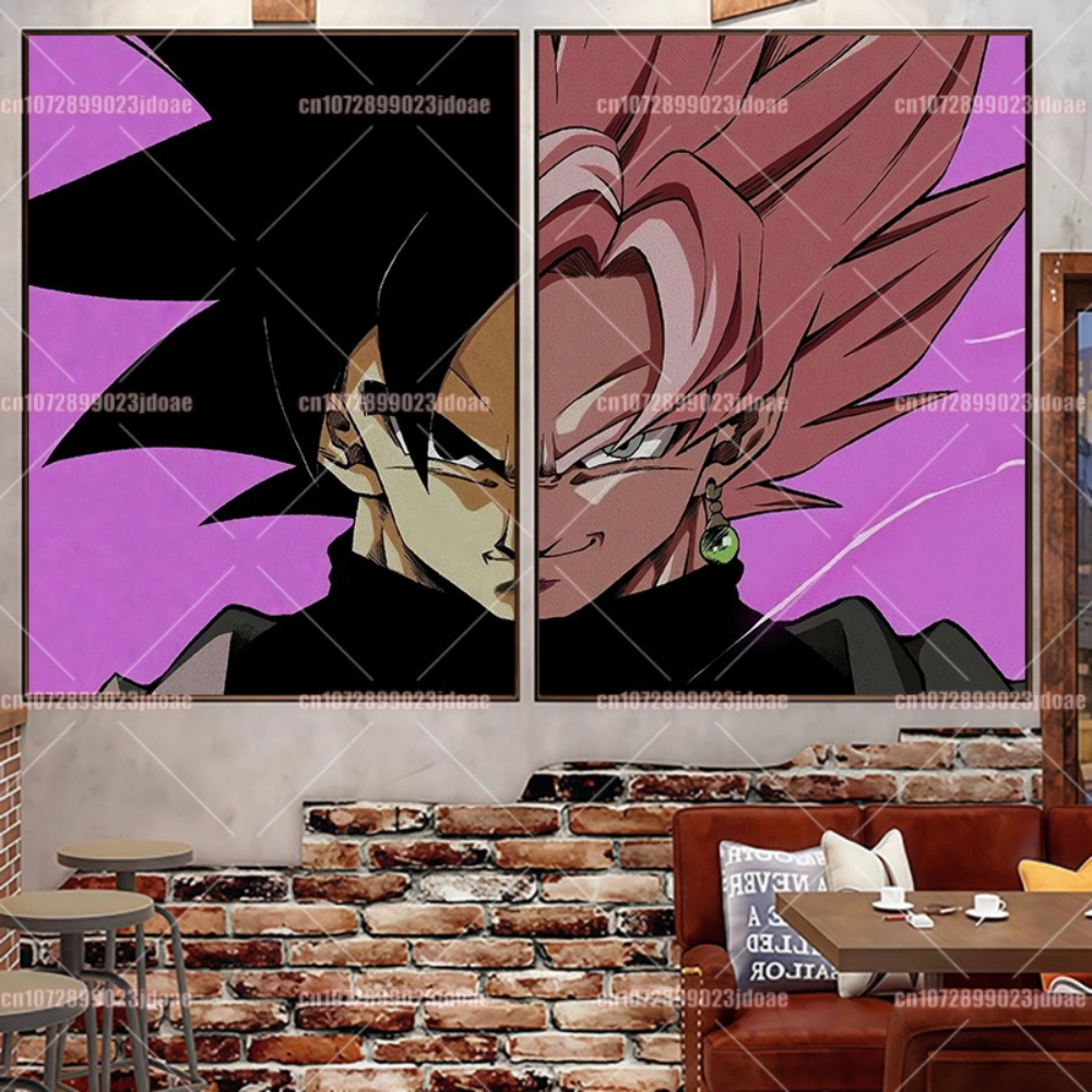 Dragon Ball Anime Wall Art - V - Home Decor Tv ulasan dan harga