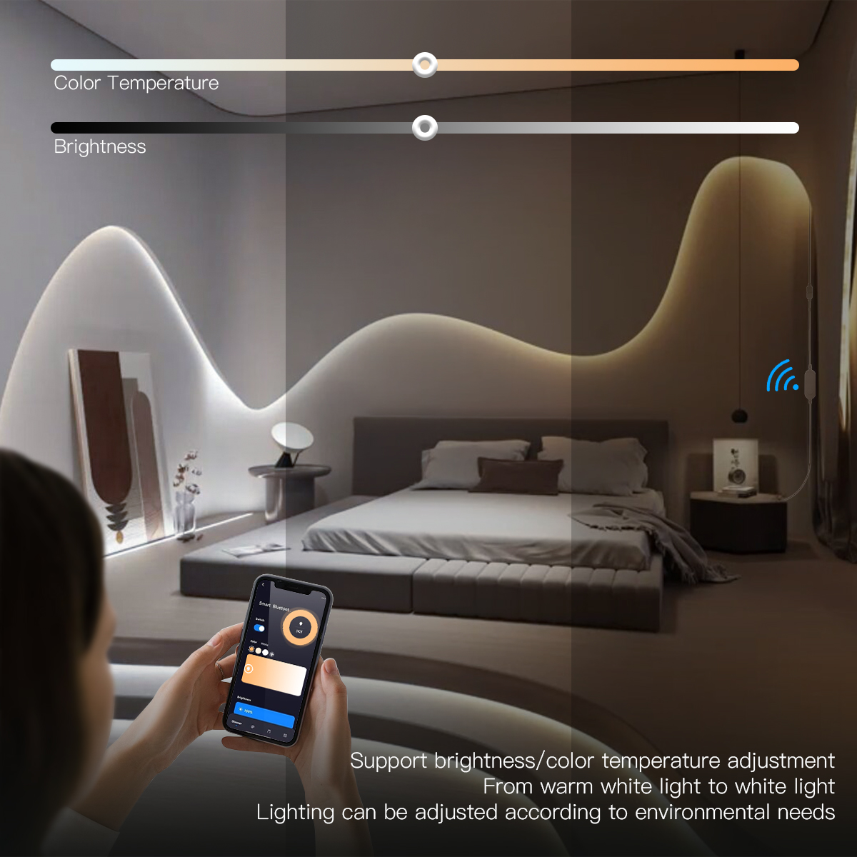 Tuya Zigbee Smart Home LED Wal - Home Decor Free App ulasan dan harga