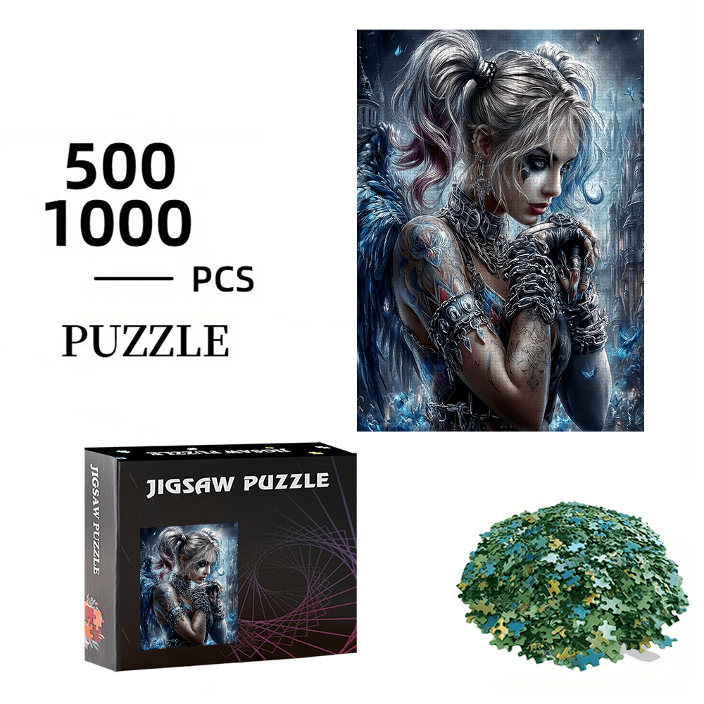 Wings & Tattoos 500pcs/1000pcs - Home Decor Games ulasan dan harga