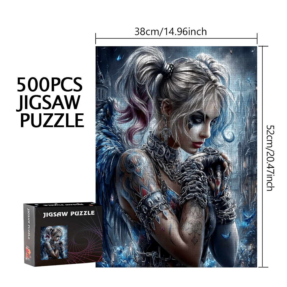Wings & Tattoos 500pcs/1000pcs - Home Decor Games ulasan dan harga