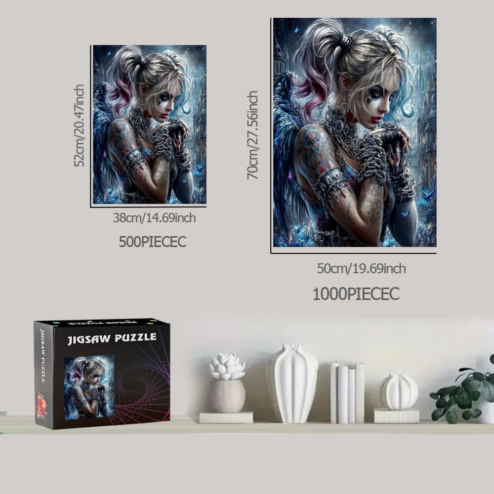 Wings & Tattoos 500pcs/1000pcs - Home Decor Games ulasan dan harga