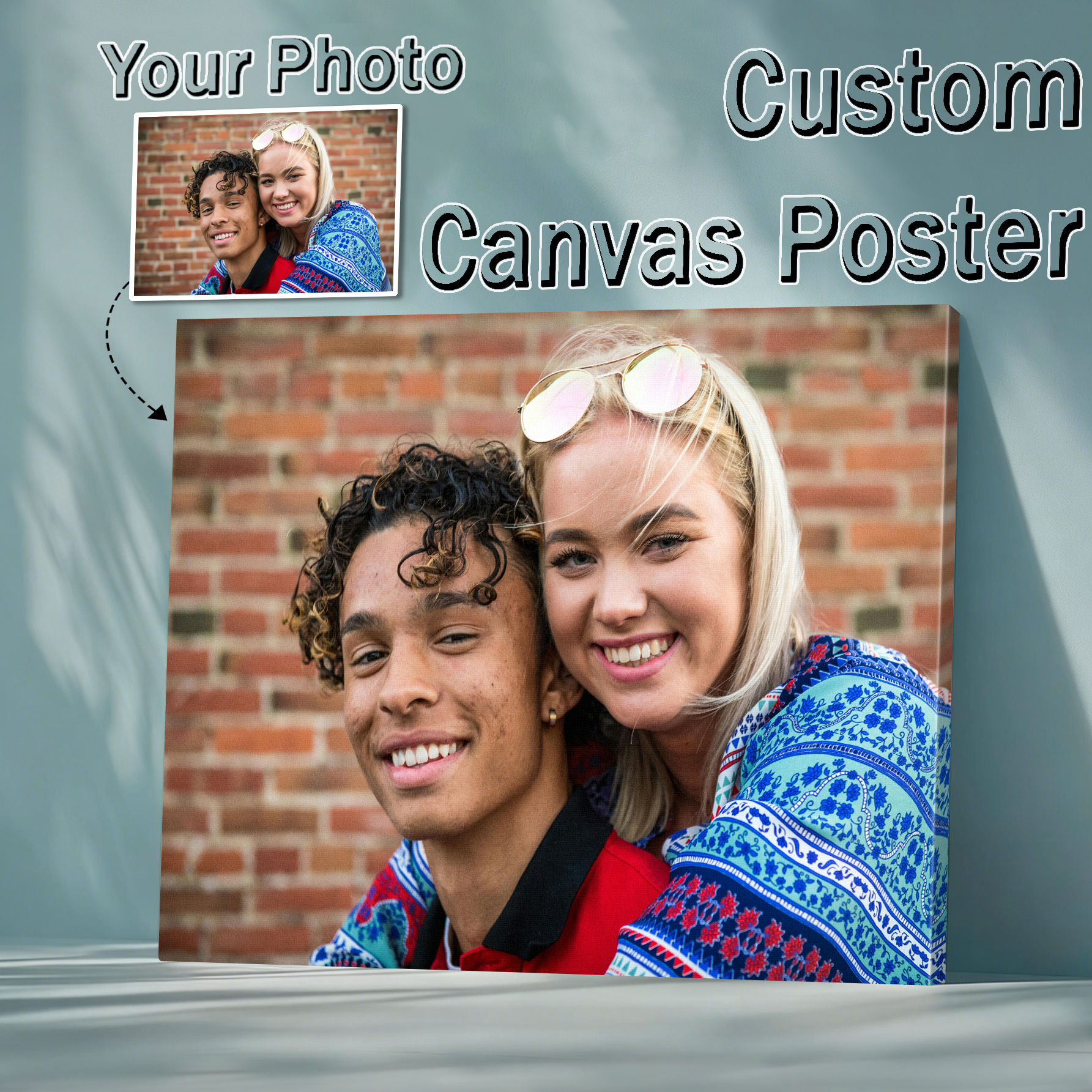 1Pc Personalized Custom Canvas - Home Decor Unique Items ulasan dan harga