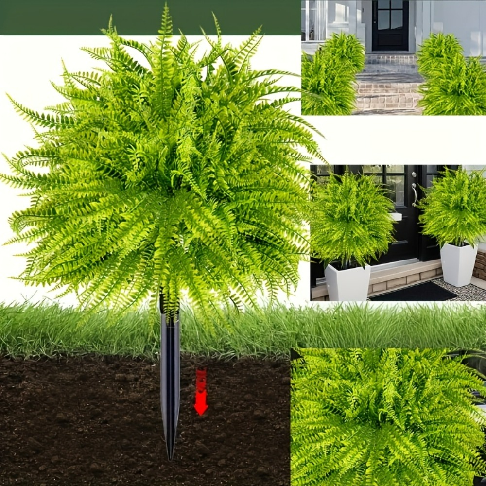 2pcs UV-Resistant Faux Pampas  - Pampas Grass Decor ulasan dan harga