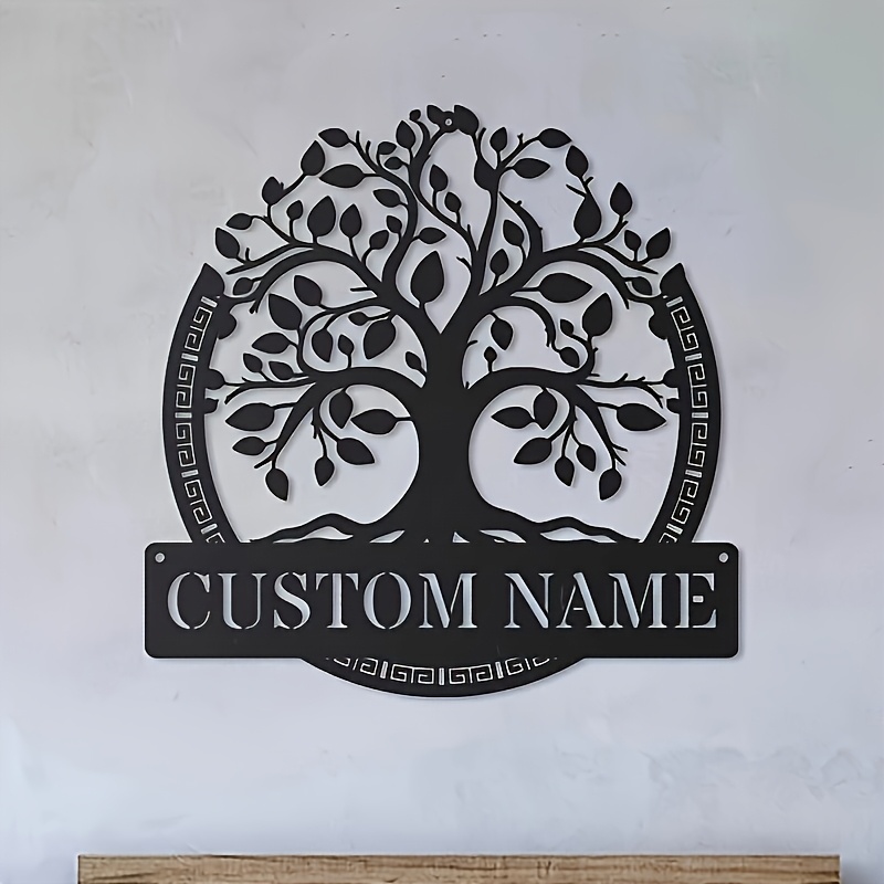 Custom Metal Wall Art of The T - Home Decor Design ulasan dan harga
