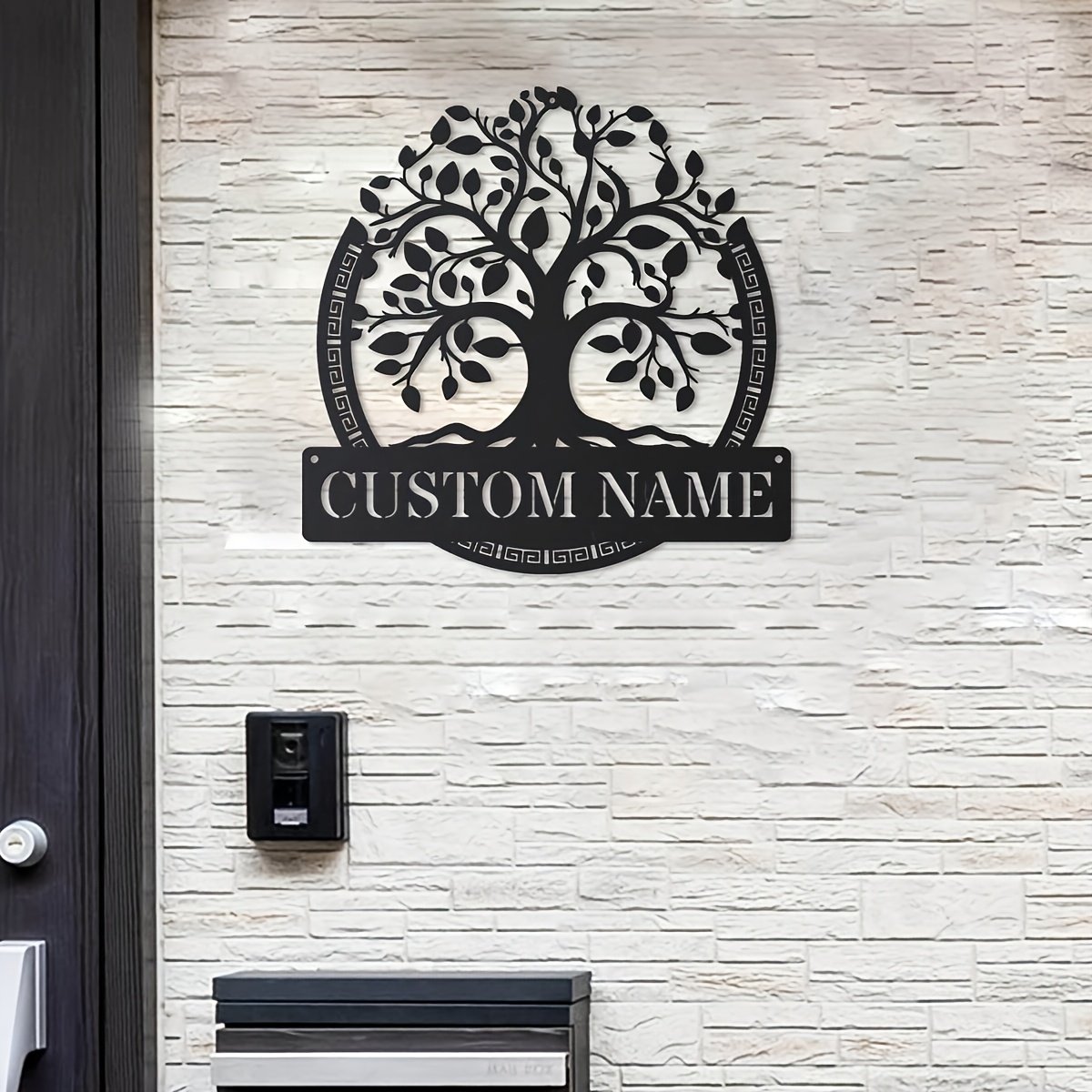 Custom Metal Wall Art of The T - Home Decor Design ulasan dan harga
