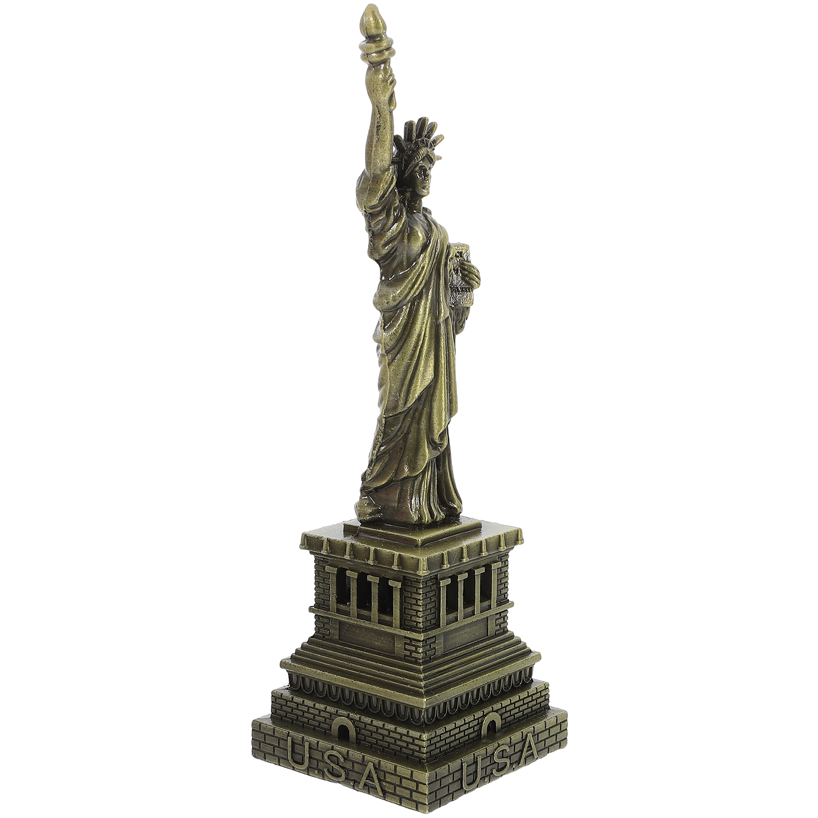 Bronze Statue of Liberty Metal - Home Decor Usa ulasan dan harga
