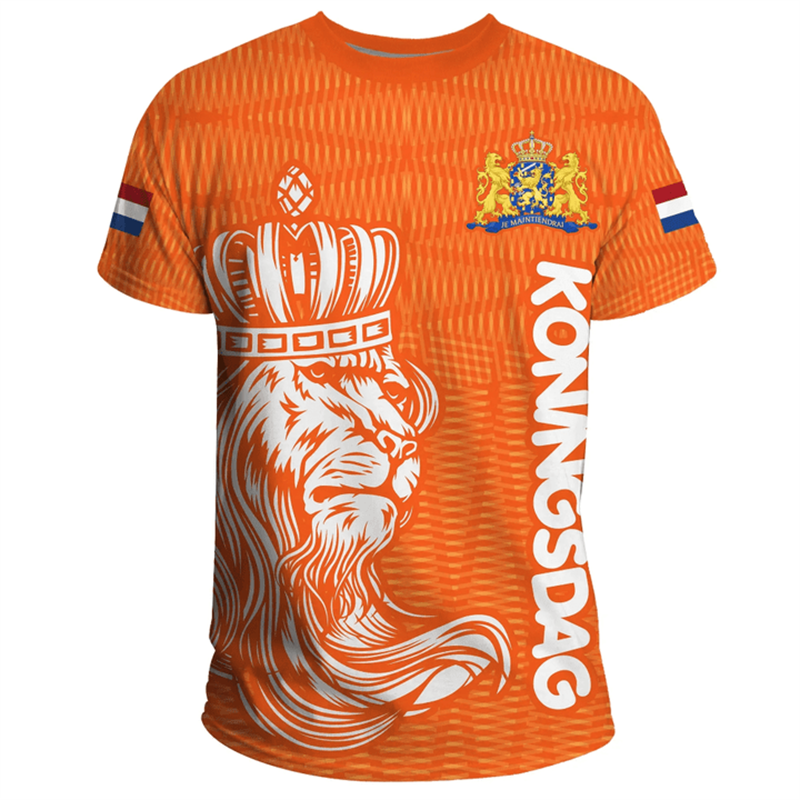 Summer New Dutch Flag 3D Print - Home Decor Netherlands ulasan dan harga