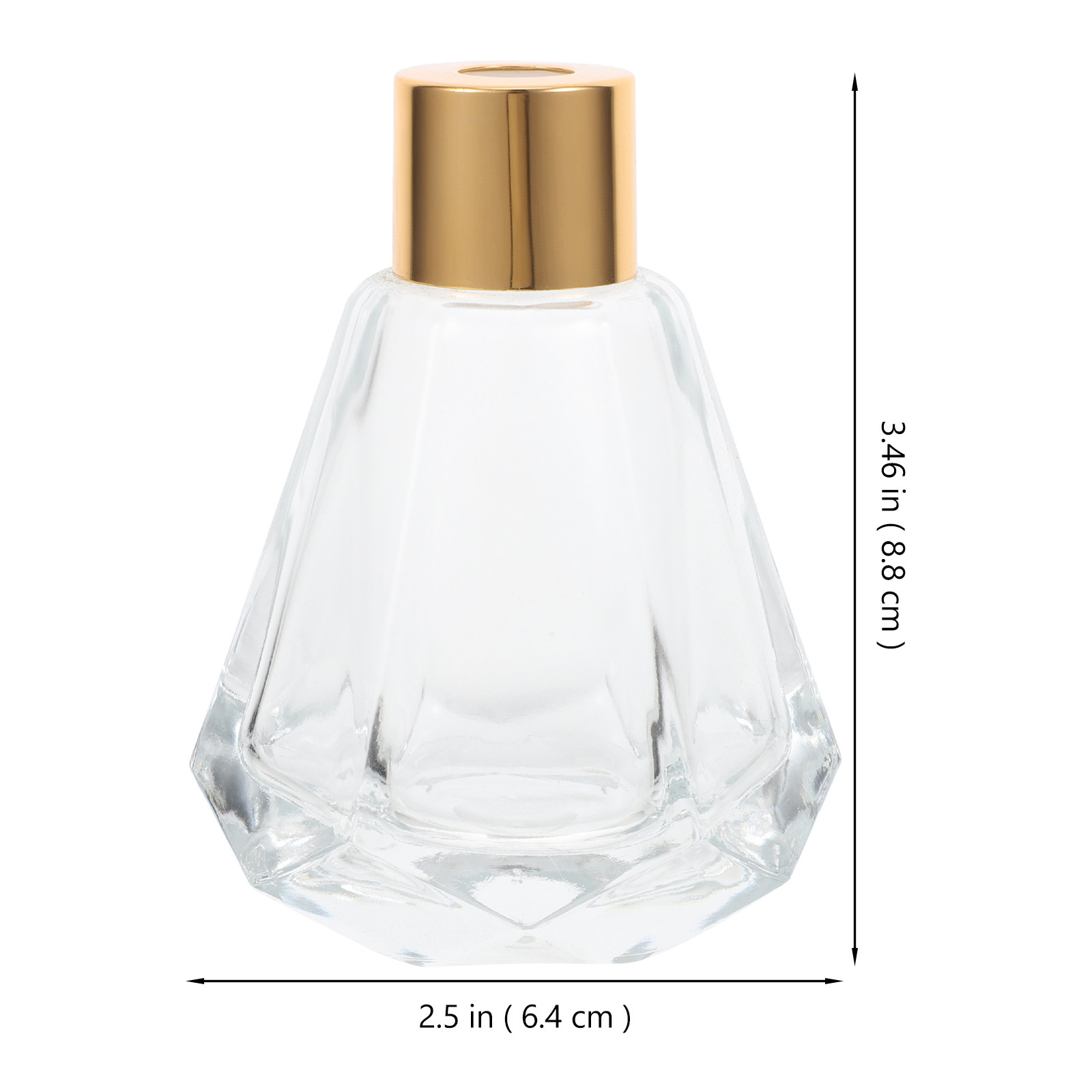 2Pcs Empty Diffuser Bottles Th - Home Decor Essentials ulasan dan harga