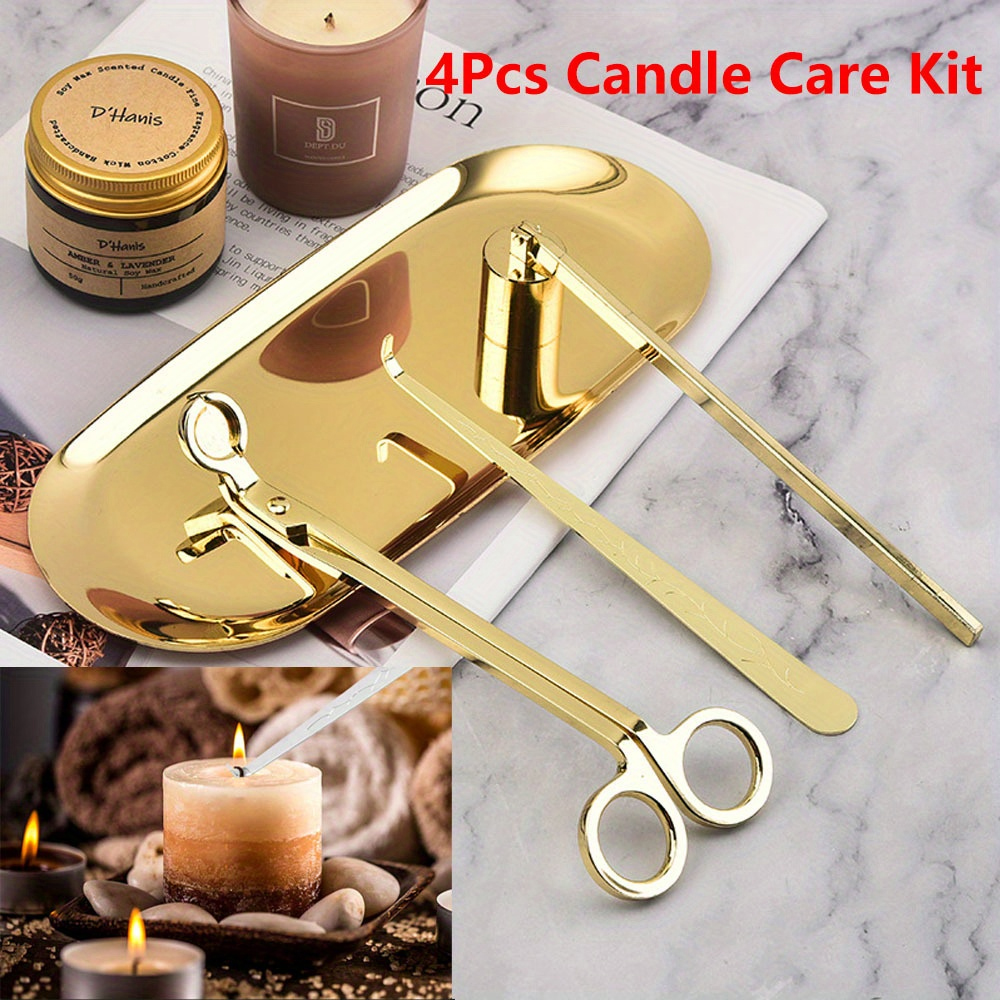 4pcs/set Luxury Candle Care Ki - Home Decor Unique Items ulasan dan harga