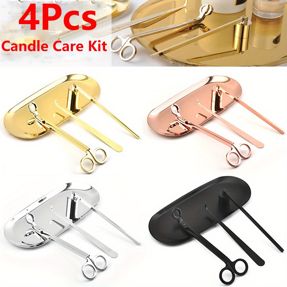 4pcs/set Luxury Candle Care Ki - Home Decor Unique Items ulasan dan harga