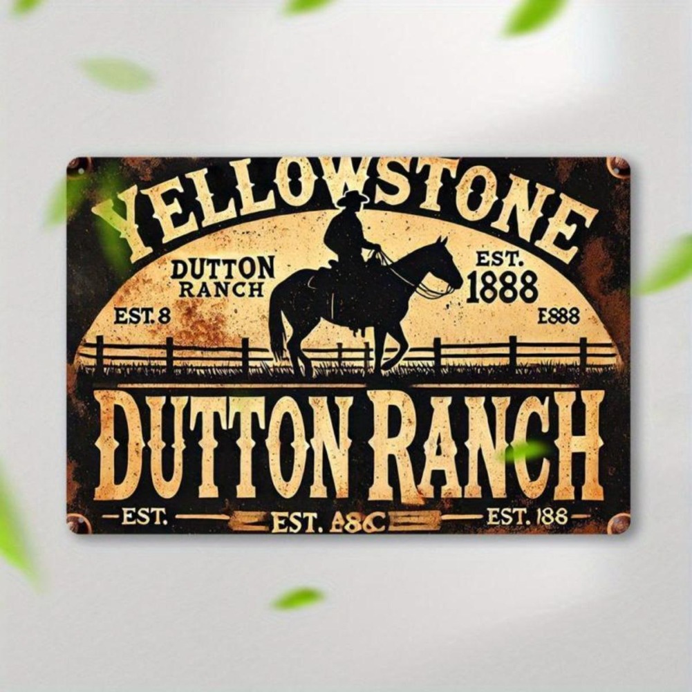 Brand Sign Metal Wall Decor, V - Home Decor Brand ulasan dan harga