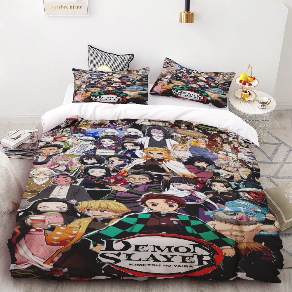 Duvet Cover Demon Slayer Kimet - Home Decor Tv ulasan dan harga