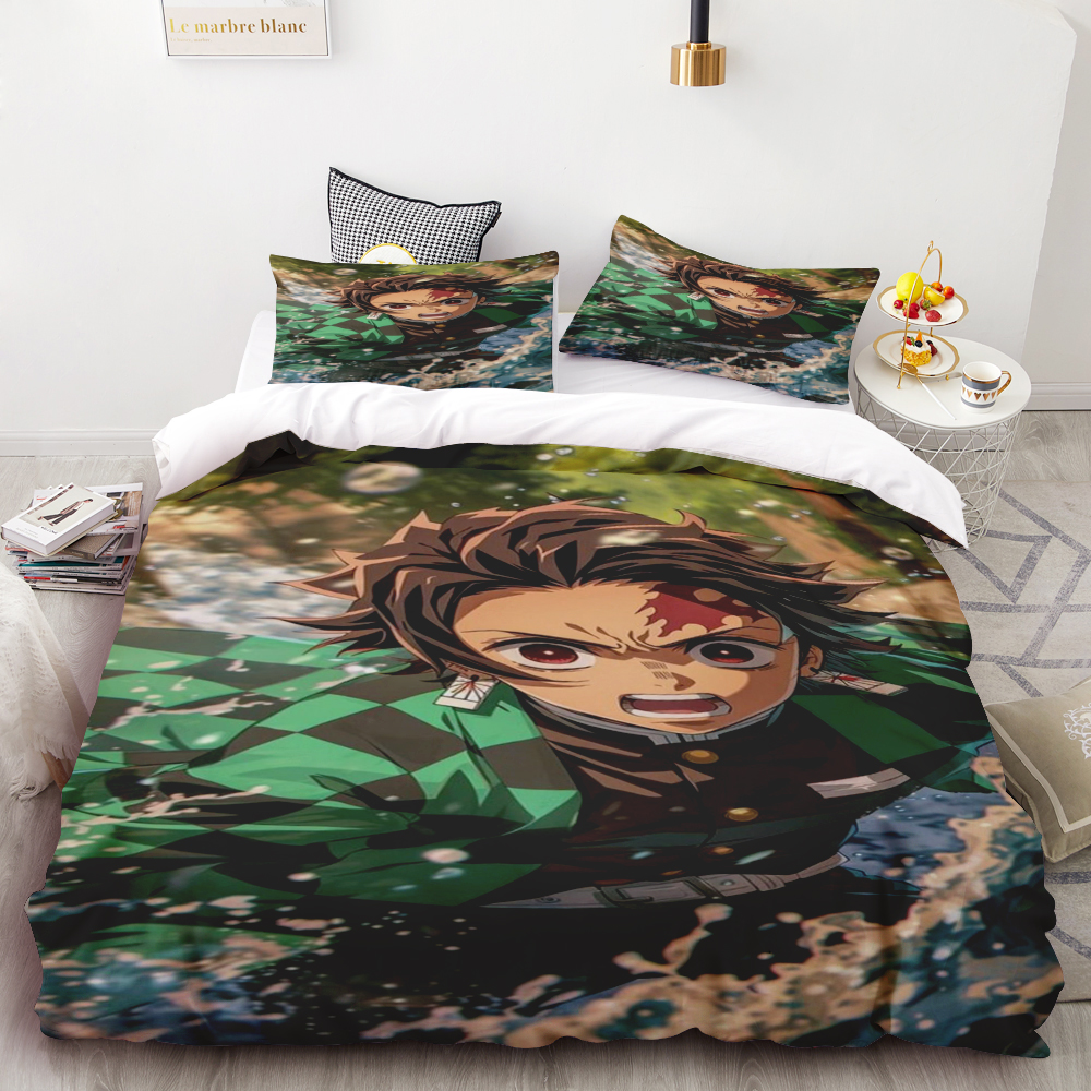 Duvet Cover Demon Slayer Kimet - Home Decor Tv ulasan dan harga