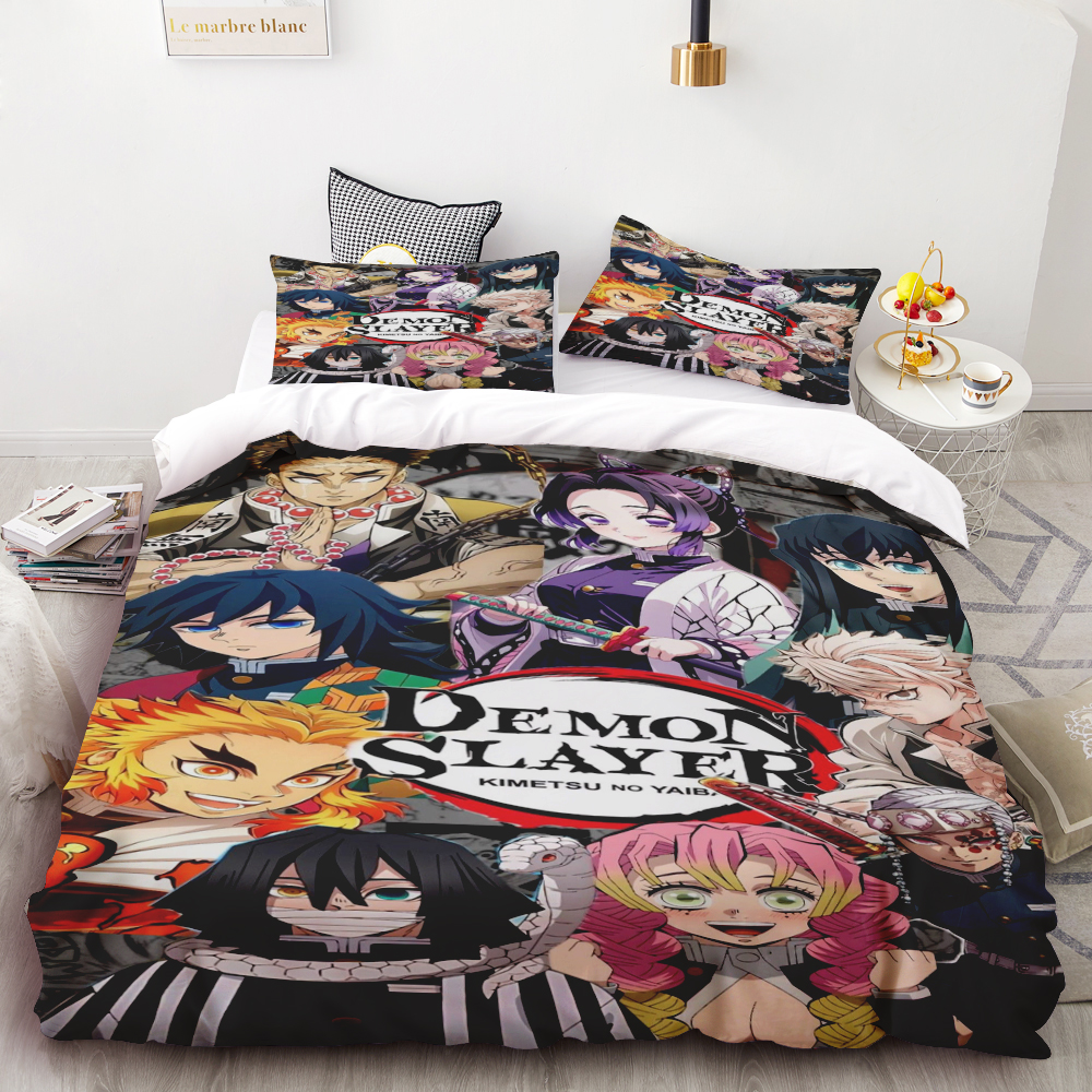 Duvet Cover Demon Slayer Kimet - Home Decor Tv ulasan dan harga