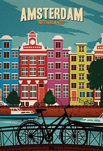 Metal Tin Sign Vintage Chic Ar - Home Decor Netherlands ulasan dan harga
